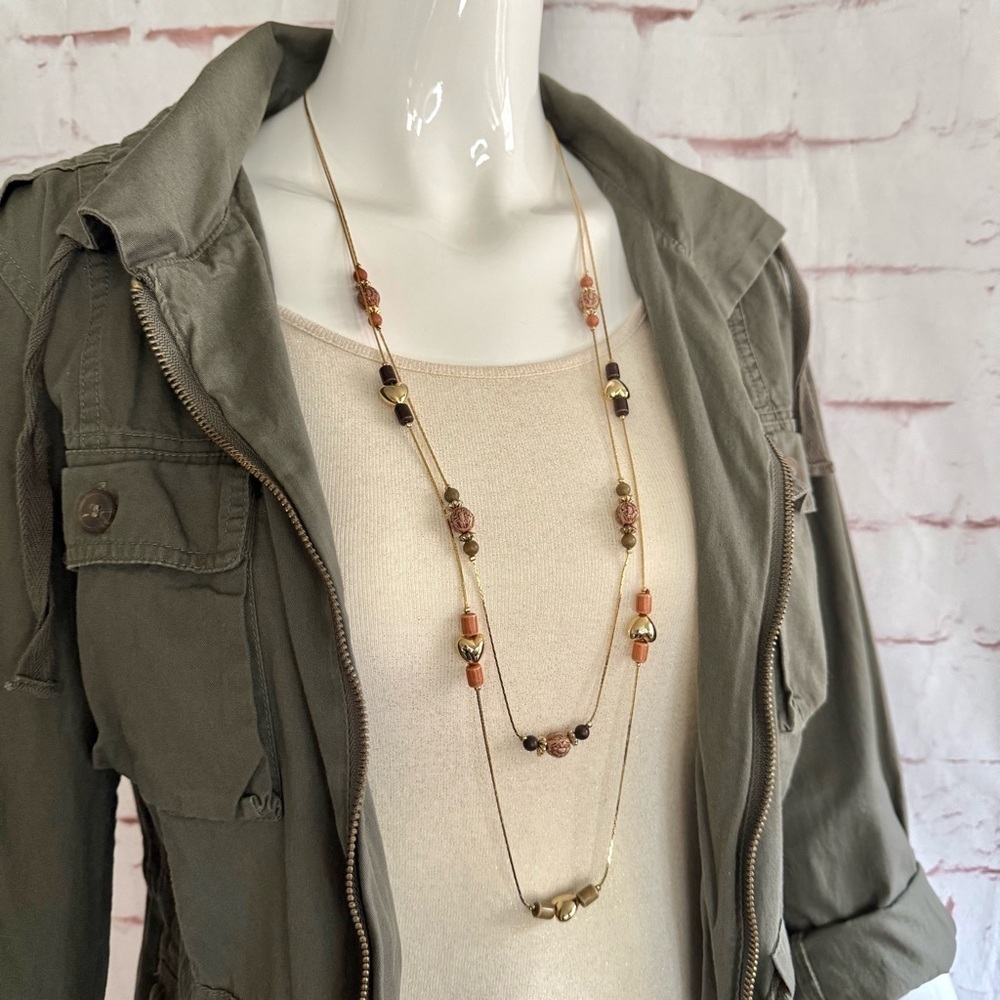 BAR III Army Green XS Utility Safari Cotton Field Jacket Size Extra Small - Picture 5 of 15